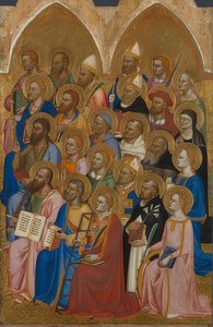 Aanbiddende heiligen (Vleugel van het San Pier Maggiore-altaar). 1370-71