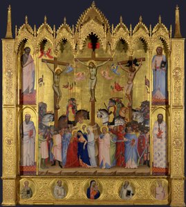 Kruisiging door Jacopo di Cione