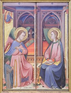 Annunciatie, c.1390 door Jacopo di Paolo