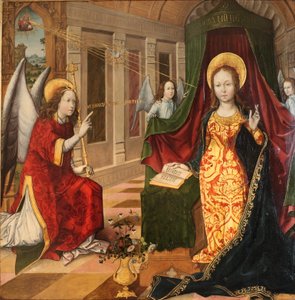 De Annunciatie door Jacquelin de Montluçon
