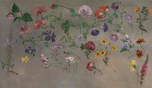 Studies van Bloemen [1985, Cormack, YCBA Beknopte Catalogus] door Jacques-Laurent Agasse