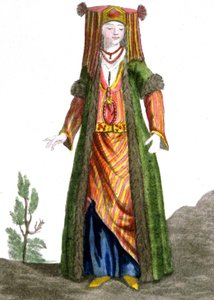 Armeense vrouw door Jacques (after) Grasset de Saint Sauveur