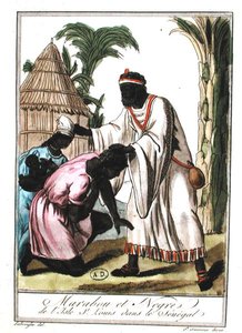 Marabout uit Saint-Louis, Senegal