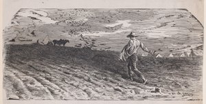 De Zaaier door Jacques Adrien Lavieille