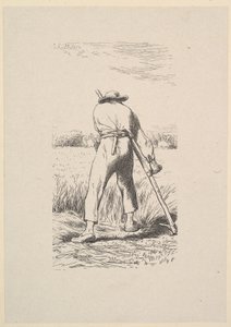 De tarwe maaier