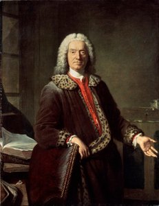 Portret van de dichter en tragediër Prosper Jolyot de Crébillon, 1746