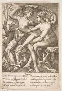 Bacchus en Erigone