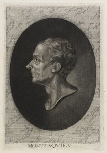 Montesquieu, gegraveerd door Jean-Baptiste de Grateloup, 1768