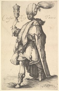 Caspar, naar een serie van de drie wijzen door Jacques Bellange