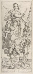 Diana en Orion door Jacques Bellange