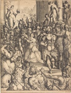 Martelaarschap van Sint Lucia door Jacques Bellange