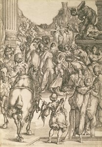 De Aanbidding der Wijzen door Jacques Bellange