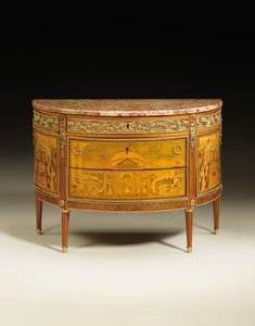 Louis XVI Commode, c.1770-75 door Jacques Birckle