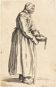 Bedelares met Pan door Jacques Callot