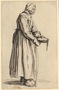 Bedelares met bord, blad 20 uit de serie „De bedelaars” door Jacques Callot
