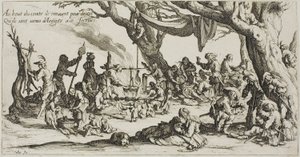 Kampeerplaats van de zigeuners: De voorbereiding van het feest