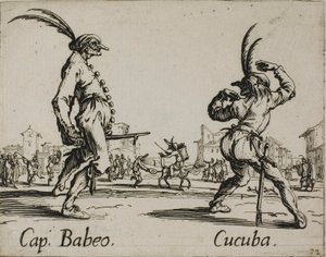 Kapitein Babeo - Cucuba, plaat 16 van Balli di Sfessania