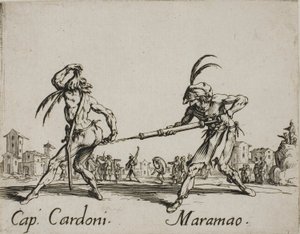 Kapitein Cardoni - Maramao, plaat 22 van Balli di Sfessania