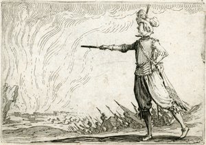 Caprices van verschillende figuren door Jacques Callot