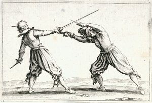 Caprices van verschillende figuren door Jacques Callot