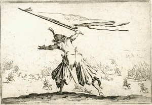 Caprices van verschillende figuren door Jacques Callot
