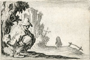 Caprices van verschillende figuren door Jacques Callot