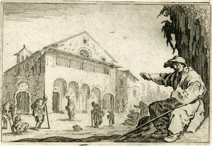 Caprices van verschillende figuren door Jacques Callot