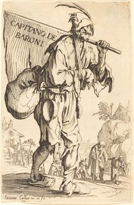 Kapitein van de Baronnen door Jacques Callot