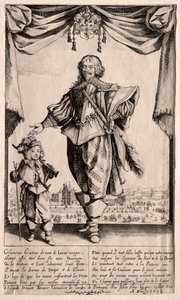 Claude Deruet en Zijn Zoon door Jacques Callot