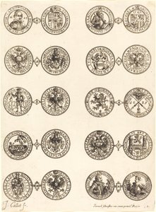 Munten [plaat 2] door Jacques Callot