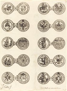 Munten [plaat 5] door Jacques Callot