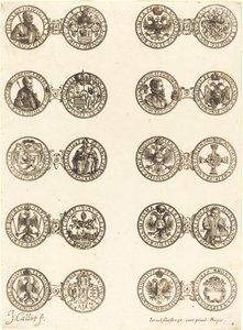 Munten [plaat 6] door Jacques Callot