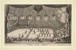 Gevecht bij de Barrière door Jacques Callot