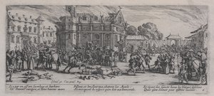 Verwoesting van een klooster, uit 