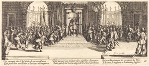 Verdeling van Beloningen door Jacques Callot