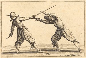 Duel met zwaarden en dolken