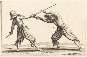 Duel met zwaarden en dolken