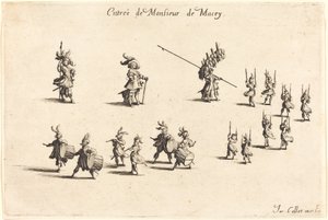 Intocht van M. de Macey door Jacques Callot