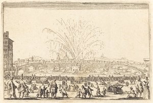 Vuurwerk op de Arno, Florence