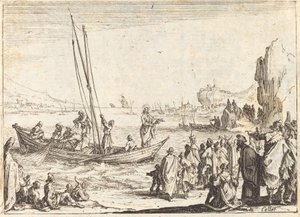 Vissers van Mensen door Jacques Callot