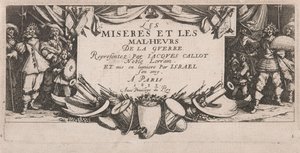Frontispice voor Les Grandes misères de la guerre