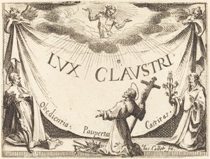 Frontispice voor "Het Licht van het Klooster"