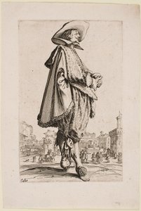Heer met gevouwen handen, uit de serie 