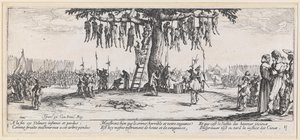 De ophanging door Jacques Callot