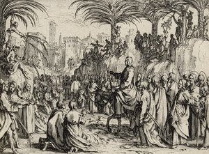 Jezus komt Jeruzalem binnen