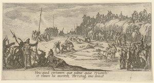Kruisiging door Jacques Callot