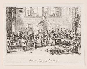 L door Jacques Callot