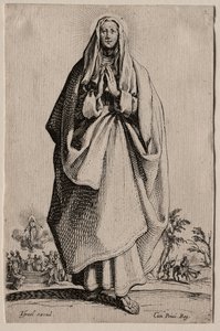 De Heilige Maagd door Jacques Callot