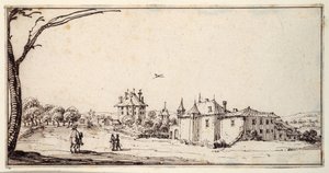 La Vieille et la Neuve Malgrange door Jacques Callot