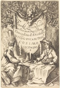 De mooie tuinierster door Jacques Callot
